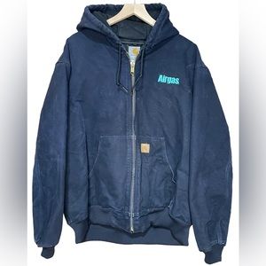 Carhartt Air Gas compant jacket XL Blue insulated